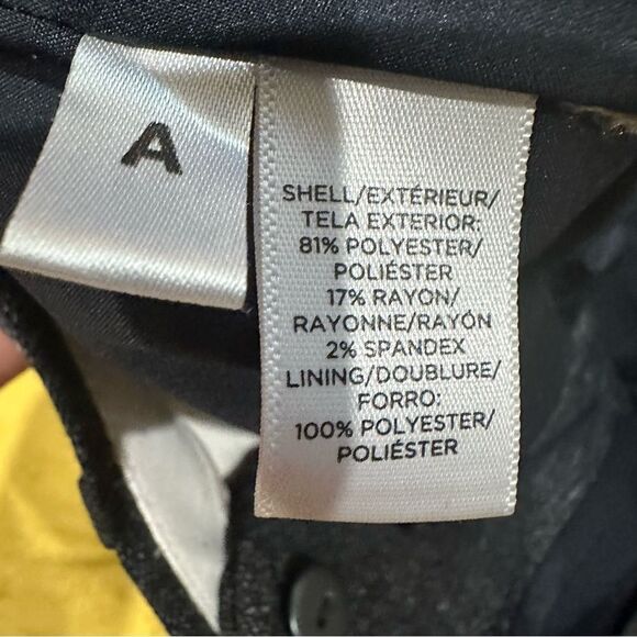 Loft Dark Gray Tweed  Marisa Trousers Size 4P - Picture 7 of 9